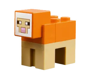 LEGO Minecraft Sheep (Orange)