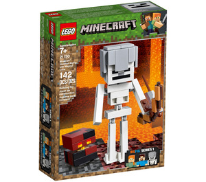 LEGO Minecraft Skelet BigFig met Magma Cube 21150 Packaging