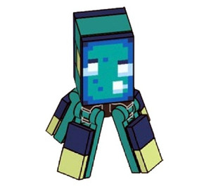 LEGO Minecraft Squid (Glow)