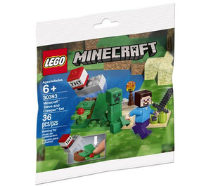 LEGO Minecraft Steve and Creeper Set 30393 Packaging