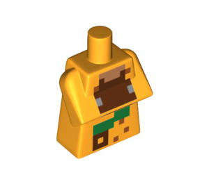 LEGO Minecraft Trup s Džungle Villager Výstroj s Zelená a Hnědá (25767 / 75417)