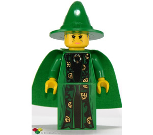 LEGO Minerva McGonagall with Green cape Minifigure