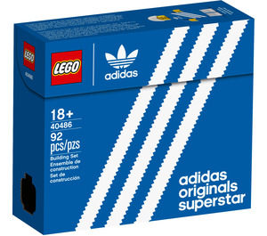 LEGO Mini Adidas Originals Superstar 40486 Packaging