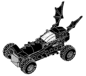 LEGO Mini Batmobile Set MINIBATMOBILE