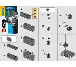 LEGO Mini Boost Droid Commander Set 75522 Instructions