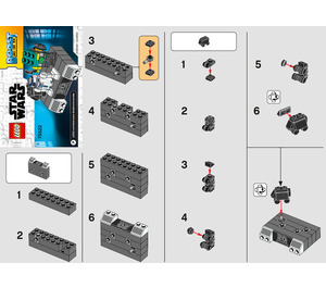 LEGO Mini Boost Droid Commander 75522 Ohjeet