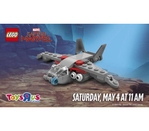 LEGO Mini Captain Marvel Ship CAPTAINMARVEL