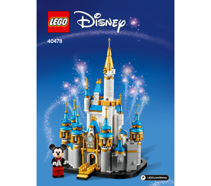 LEGO Mini Disney Castle 40478 Instruktioner