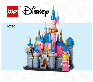 LEGO Mini Disney Sleeping Beauty Castle Set 40720 Instructions