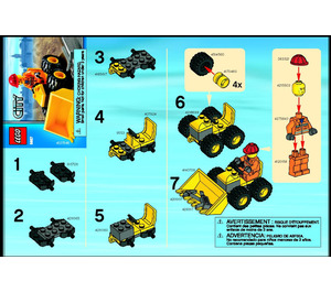 LEGO Mini Dozer Set 5627 Instructions