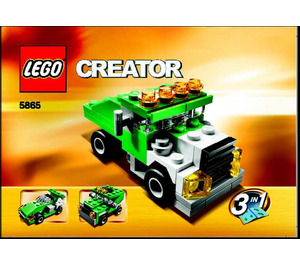LEGO Mini Dumper Set 5865 Instructions