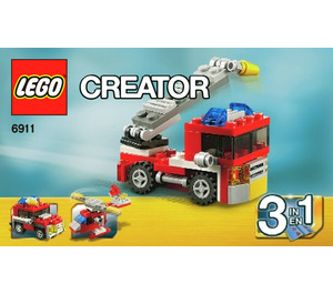 LEGO Mini Fire Truck 6911 Instrukcje