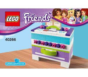LEGO Mini Keepsake Box 40266 Instructions