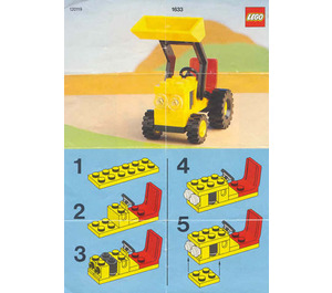 LEGO Mini Loader 1633 Instructies