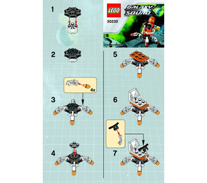LEGO Mini Mech Set 30230 Instructions
