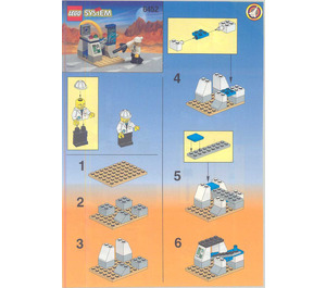 LEGO Mini Rocket Launcher Set 6452 Instructions