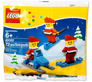 LEGO Mini Santa Set 40022 Packaging