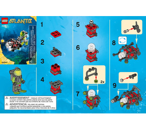 LEGO Mini Sub Set 30042 Instructions