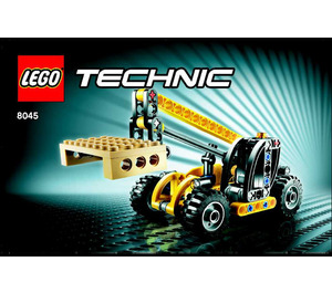 LEGO Mini Telehandler 8045 Instructions