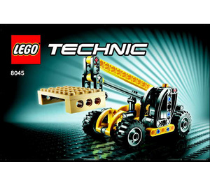 LEGO Mini Telehandler Set 8045 Instructions