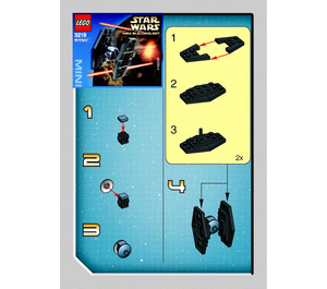LEGO Mini TIE Fighter 3219 Instructions