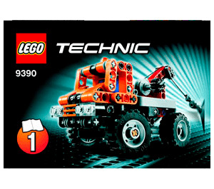 LEGO Mini Tow Truck Set 9390 Instructions