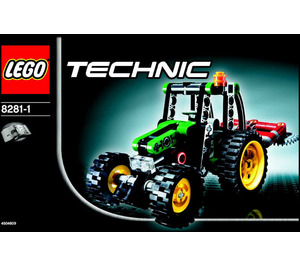 LEGO Mini Tractor 8281 Instructions