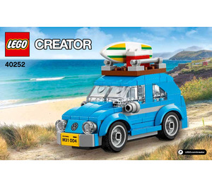 LEGO Mini Volkswagen Beetle 40252 Instructies