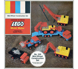 LEGO Mini-Roue Construction Set 349-2