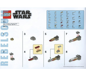 LEGO Mini X-wing Fighter Set XWING-1