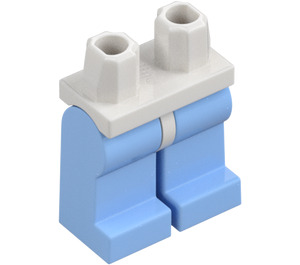 LEGO Minifigur Hüften mit Bright Licht Blau Beine (3815 / 73200)