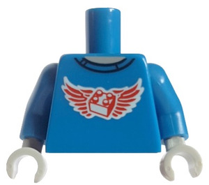 LEGO Minifig Radio DJ Robot Torso (973)