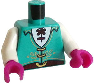 LEGO Minifig Torso Elf Bard (973)