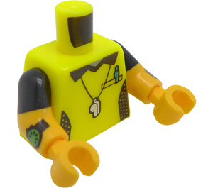 LEGO Minifiguur Torso Voetbal Referee (973 / 78568)