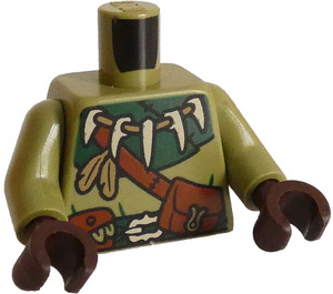 LEGO Minifig Torso Halfling Druid (973)