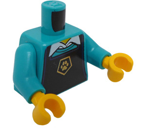 LEGO Minifig Torso Pet Groomer (973 / 76382)