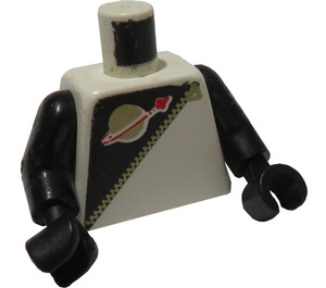 LEGO Minifig Torso with black Futuron pattern (973)