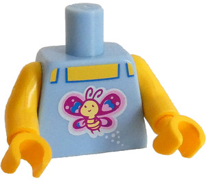 LEGO Minifig Torso with Butterfly Decoration (973 / 88585)