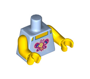 LEGO Minifig Torso with Butterfly Decoration (973 / 88585)