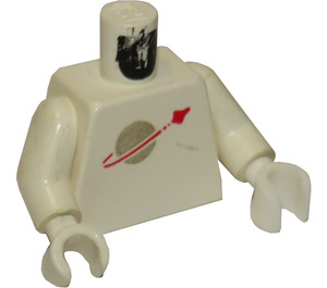 LEGO Minifigur Kropp med Classic Rymd logotyp (973)