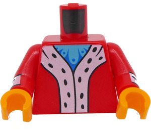 LEGO Minifig Torso with Fur Trim (973 / 76382)