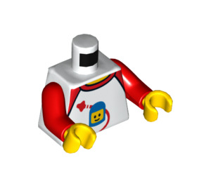 LEGO Minifig Torso with Space Logo (973 / 76382)