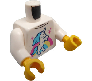 LEGO Minifig Torso with Unicorn and Rainbow (973 / 76382)