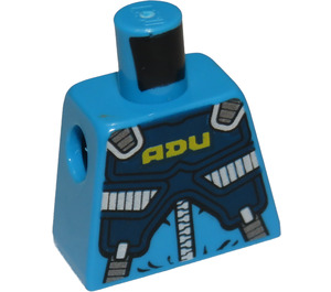 LEGO Minifig Torse sans bras avec ADU (973)