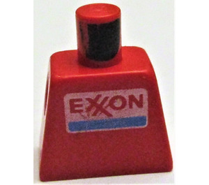 LEGO Minifigur Kropp utan armar med Exxon logotyp (973)