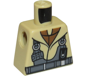 LEGO Minifigur Torso ohne Arme mit Naboo Fighter Pilot (973)