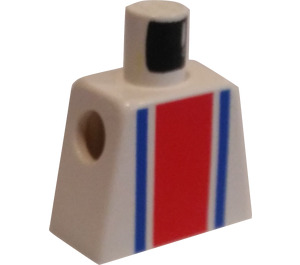 LEGO Minifig Torso without Arms with Number 9 and Stripes (973)