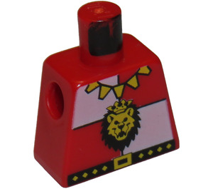 LEGO Minifig Torso without Arms with Royal Knights Lion Head (973)