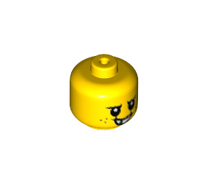 LEGO Minifigure Baby Head with Angry Sewer Baby Face (33464)