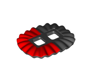 LEGO Minifigure Ballerina Skirt mit rot Hälfte (24087 / 33845)